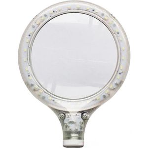 Produktbild für Lupenleuchte Lumeno 6803, weiß, 100 mm Glaslinse, LED