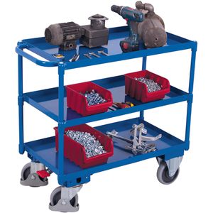 Produktbild für Tischwagen VARIOfit sw-500.610, aus Metall