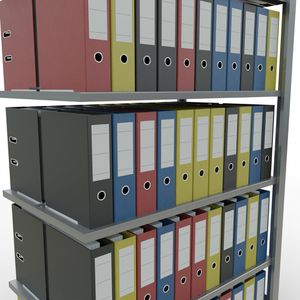 Produktbild für Anbauregal Schulte MULTIplus150, 17746, Aktenregal