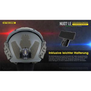 Produktbild für Warnleuchte Nitecore NU07LE, RGBW, mit 180° LED