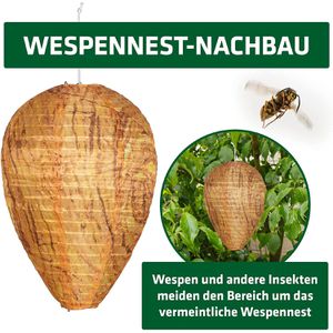 Produktbild für Wespenfalle Gardigo Wespennest-Attrappe