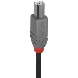 Produktbild für USB-Kabel Lindy 36672 Anthra Line, USB 2.0, 0,5 m