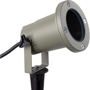 Produktbild für Gartenstrahler SLV Nautilus 10, grau, GU10-Fassung