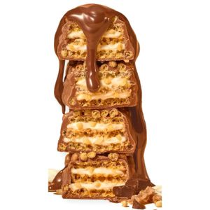 Produktbild für Proteinriegel MaxiNutrition Waffle Bar, 12 Riegel