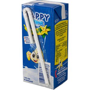Produktbild für Milchdrink Hochwald Happy Drink Typ Vanille, im Trinkpäckchen