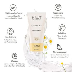 Produktbild für Handcreme HAKA Hautallerbest (be) natural Kamille