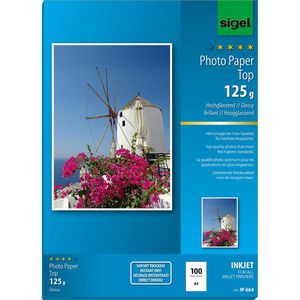Fotopapier Sigel IP 664 Top, für Inkjet, A4