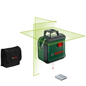 Kreuzlinienlaser Bosch 0603663B06, AdvancedLevel 360, 1x 360°
