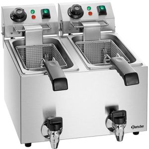 Produktbild für Fritteuse Bartscher SNACK II Plus, A162821E, XXL