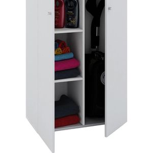 Produktbild für Mehrzweckschrank VCM Vandol 912122, weiß