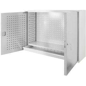 Werkzeugschrank ADB 52627, aus Metall, lichtgrau