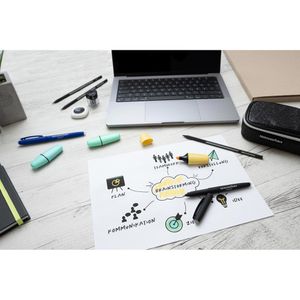 Produktbild für Textmarker Eberhard-Faber Mini, 6 Stück