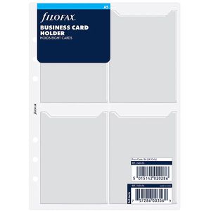Produktbild für Visitenkartenhüllen Filofax 343616, A5