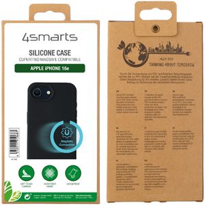 Produktbild für Handyhülle 4smarts Case Cupertino 541362, MagSafe, schwarz
