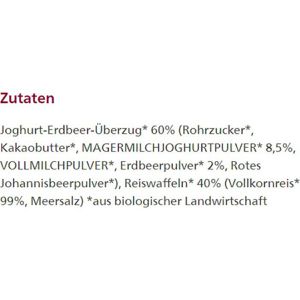 Produktbild für Reiswaffeln Alnatura aus Vollkornreis Joghurt Erdbeer, BIO