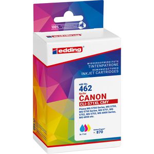 Produktbild für Tinte Edding EDD-462 für Canon CLI-571 XL