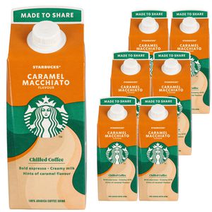 Produktbild für Eiskaffee Starbucks Caramel Macchiato Fettgehalt 1,8%