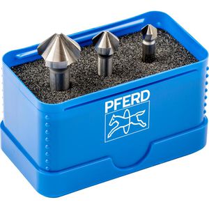 Kegelsenker PFERD-TOOLS 25202152, HSS, 3-teiliges Set