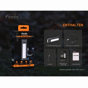 Produktbild für Taschenlampe Fenix WT16R, LED, aufladbar