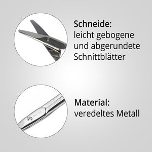 Produktbild für Nagelschere reer 83 Solingen, Baby, Metall