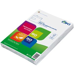 Produktbild für Briefumschläge ÖKI Cello 43583, weiß, C5