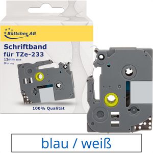 Schriftband Böttcher-AG für Brother TZe-233, 12mm