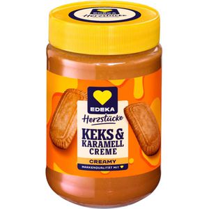 Karamellcreme Edeka Herzstück Keks & Karamell, creamy