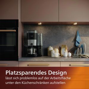 Produktbild für Kaffeemaschine Philips All-in-1 Brew HD7888/01, mit Glaskanne