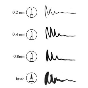 Produktbild für Fineliner Marabu Graphix