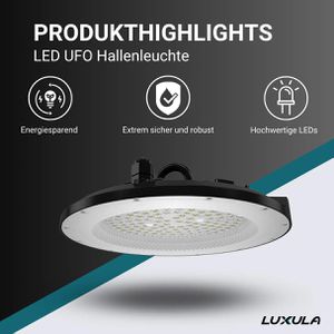 Produktbild für LED-Hallenstrahler Luxula LX500132, 200 Watt