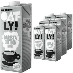 Haferdrink Oatly aus europäischem Hafer, Barista Edition