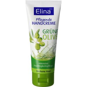 Elina-med Handcreme Pflegend Grüne Olive, für trockene Haut, 75ml
