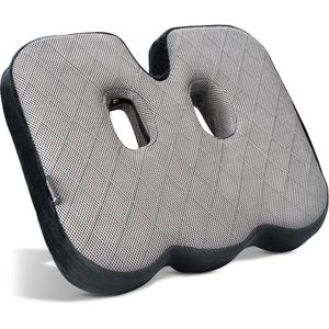Produktbild für Orthopädisches-Sitzkissen Healthfix medium, grau