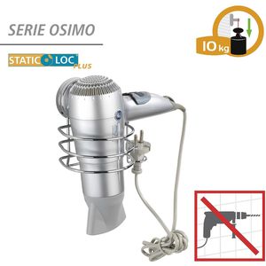 Produktbild für Haartrocknerhalter Wenko Static-Loc Plus Osimo