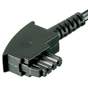 Produktbild für Telefonkabel Goobay 68536 Anschlusskabel, 6m