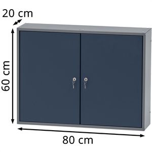 Produktbild für Werkzeugschrank Küpper 70323, aus Metall, grau / blau
