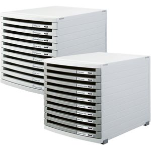 Produktbild für Schubladenbox Han 1510-0-11, Contur, A4
