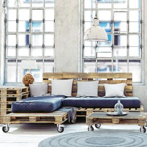 Produktbild für Schwerlastrolle Relaxdays Set 4-teilig