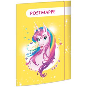 Postmappe RNK 46334 Einhornportrait, A4