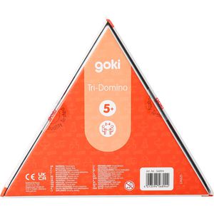 Produktbild für Domino Goki 56894, Tri-Dominospiel