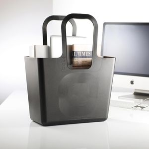 Produktbild für Einkaufstasche Koziol 7414701 Tasche XL, nature ash grey
