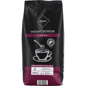 Produktbild für Kakao Rioba Cocoa, zur Zubereitung mit Milch, Pulver