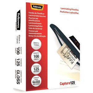 Laminierfolien Fellowes 53071, 83 x 113 mm