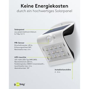 Produktbild für LED-Außenstrahler Goobay 45802, IP65 wasserdicht