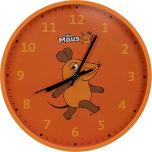 Wanduhr Bresser DieMaus, Kunststoff, analog, Quarzuhr