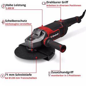 Produktbild für Winkelschleifer Einhell-Professional TP-AG 230/2400