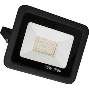 LED-Außenstrahler McShine Slim, IP66 wasserdicht