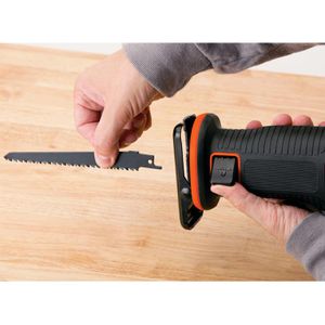 Produktbild für Säbelsäge Black+Decker BDCR18N-XJ, Akku