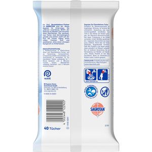 Produktbild für Desinfektionstücher Sagrotan 2in1