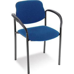 Produktbild für Besucherstuhl Nowy-Styl Styl arm black, stapelbar